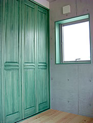 自然塗装グリーン