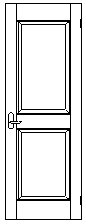 ドアカマチとパネル