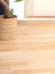 メープル無垢フローリング