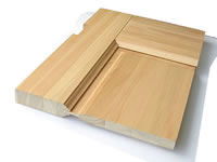 立体パネルタイプ断面