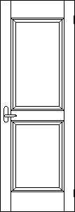 2パネルタイプドア