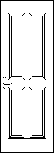 4パネルタイプドア