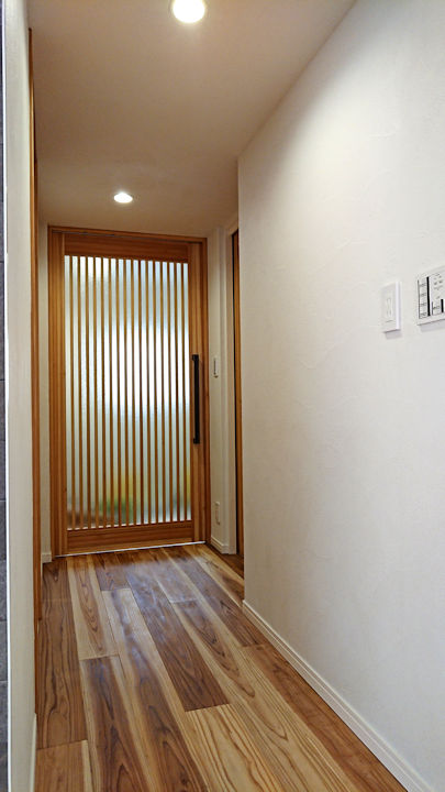 杉セレクト縦格子上吊引込戸 exmyn004